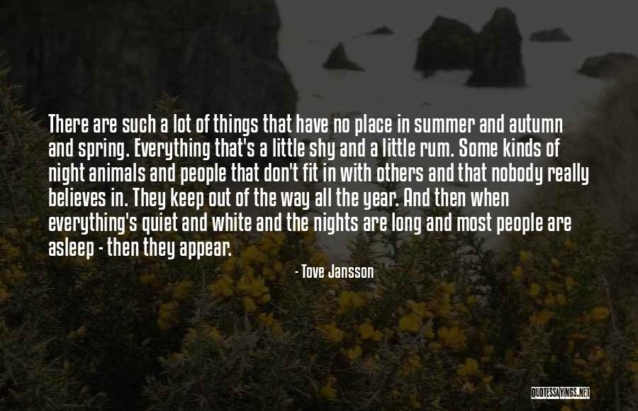 Get Fit For Summer Quotes By Tove Jansson