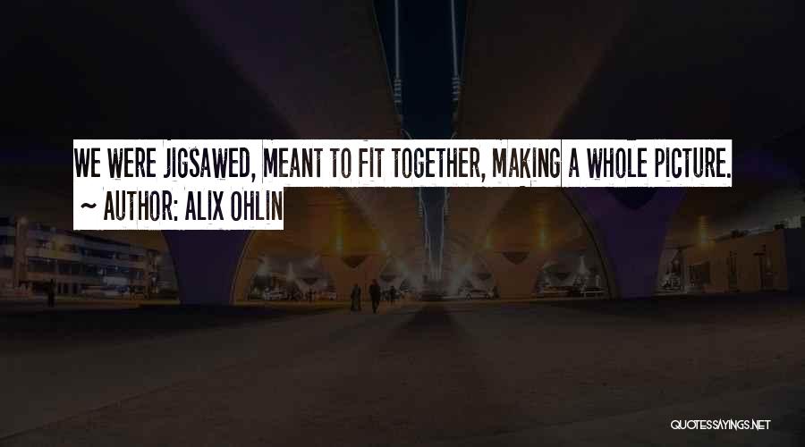 Get Fit Picture Quotes By Alix Ohlin