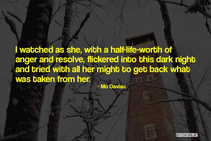 Get Her Back Love Quotes By Mo Daviau