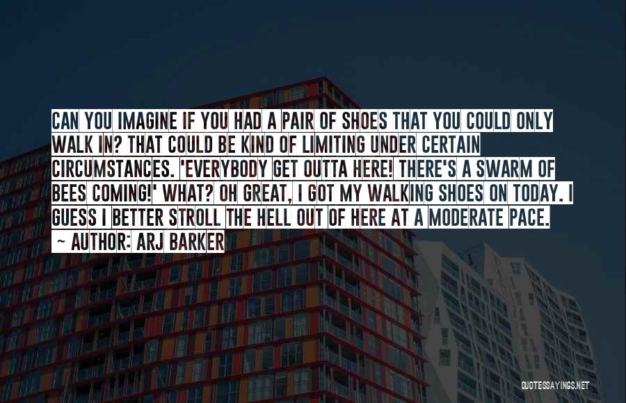 Get In My Shoes Quotes By Arj Barker