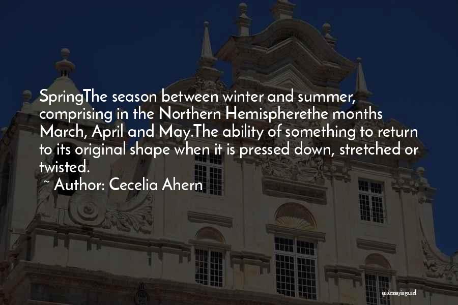 Get In Shape For Summer Quotes By Cecelia Ahern