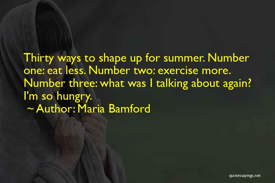 Get In Shape For Summer Quotes By Maria Bamford