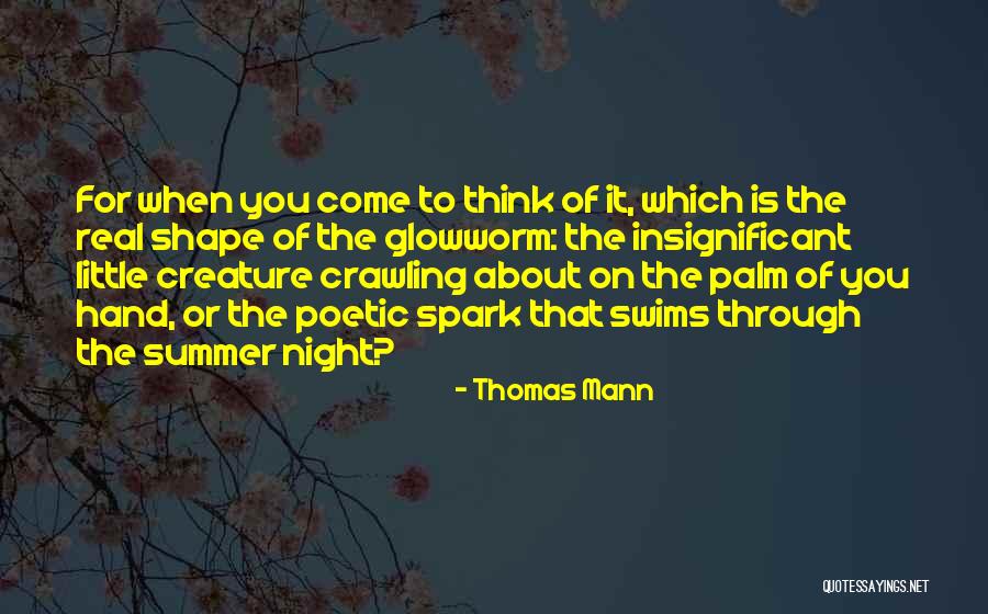 Get In Shape For Summer Quotes By Thomas Mann