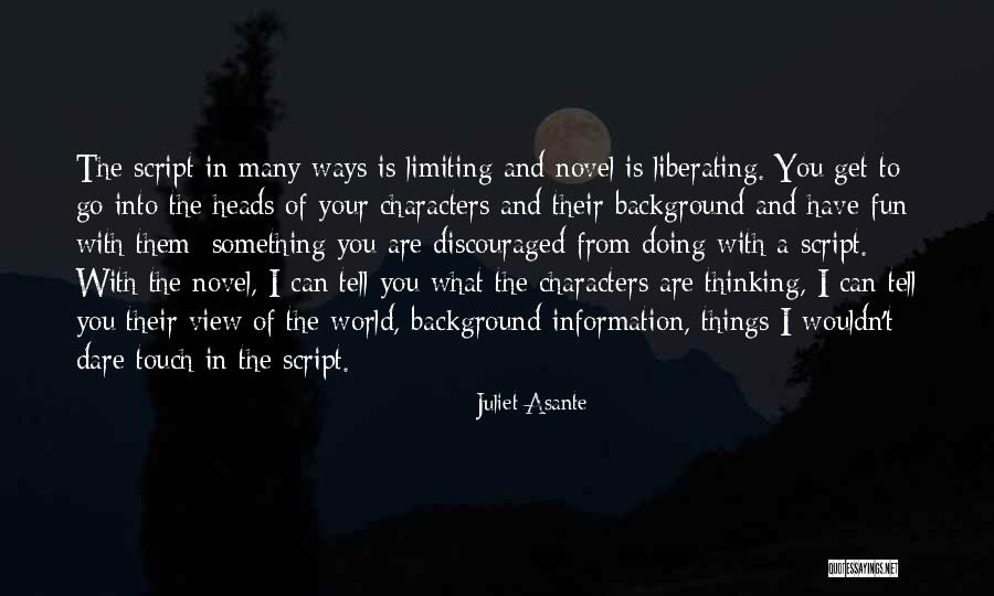 Get In Touch Quotes By Juliet Asante Get In Touch Quotes By Juliet Asante