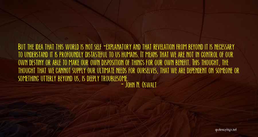 Get It By Any Means Necessary Quotes By John N. Oswalt Get It By Any Means Necessary Quotes By John N. Oswalt