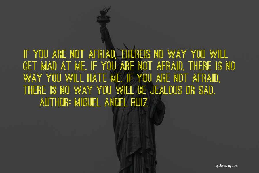 Get Mad At Me Quotes By Miguel Angel Ruiz