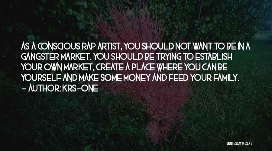 Get Money Gangster Quotes By KRS-One