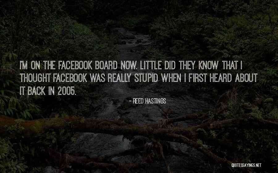 Get Off Facebook Quotes By Reed Hastings Get Off Facebook Quotes By Reed Hastings