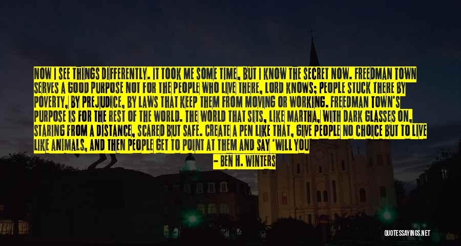 Get Out Of Town Quotes By Ben H. Winters