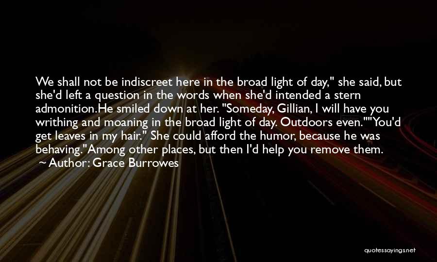 Get Outdoors Quotes By Grace Burrowes