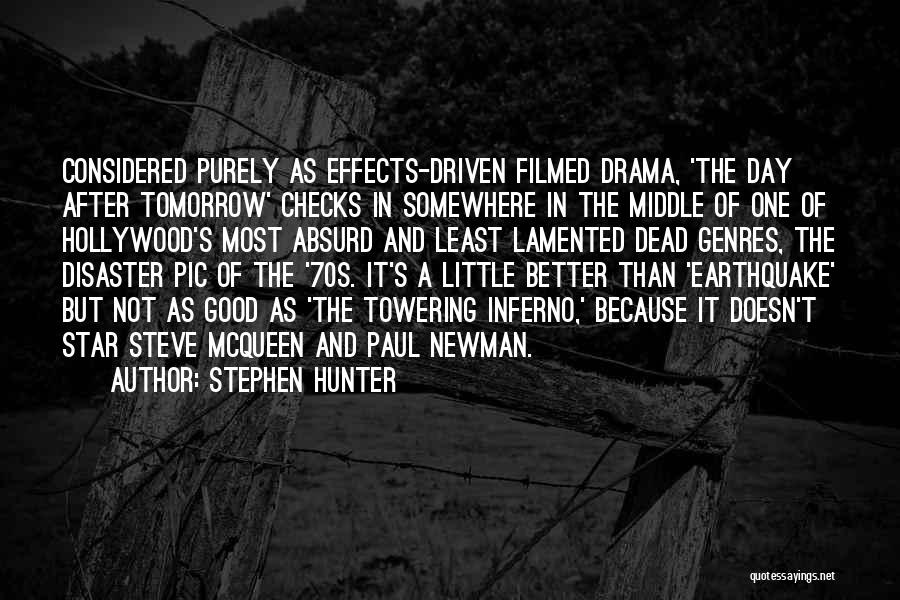 Get Over It Pic Quotes By Stephen Hunter