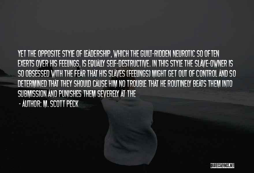 Get Over Self Quotes By M. Scott Peck
