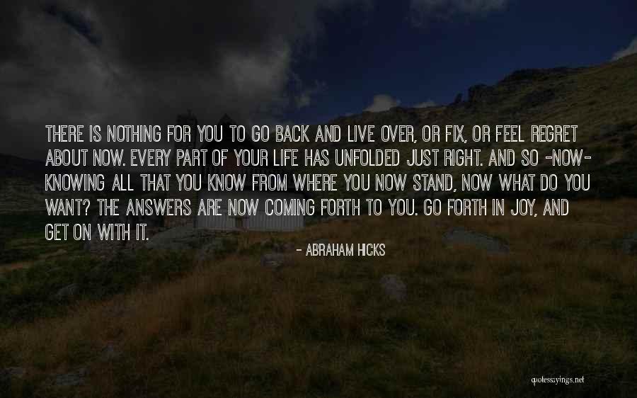 Get Over The Past Quotes By Abraham Hicks