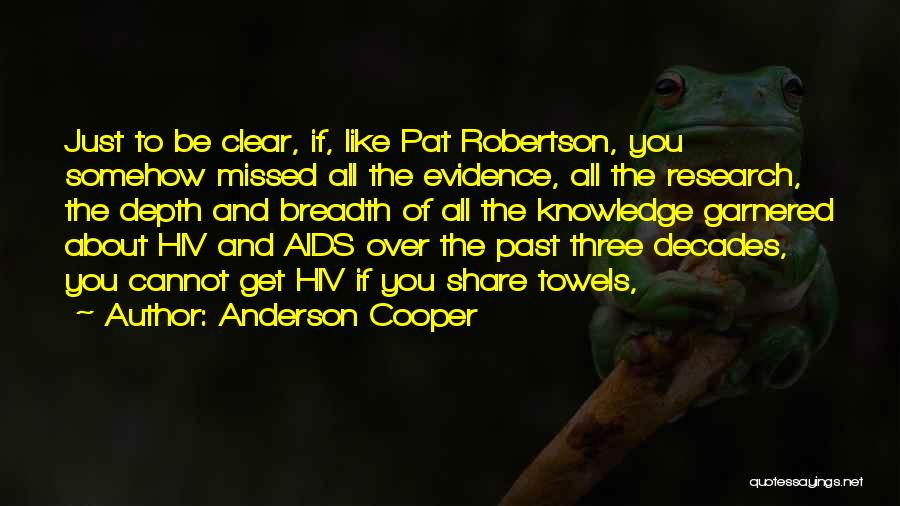 Get Over The Past Quotes By Anderson Cooper