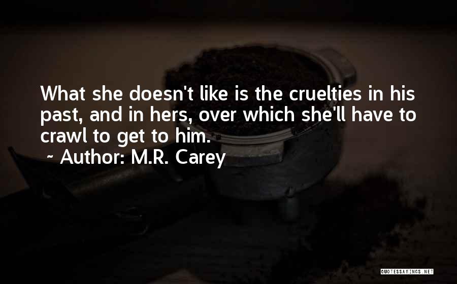 Get Over The Past Quotes By M.R. Carey