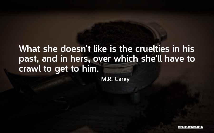 Get Over The Past Quotes By M.R. Carey