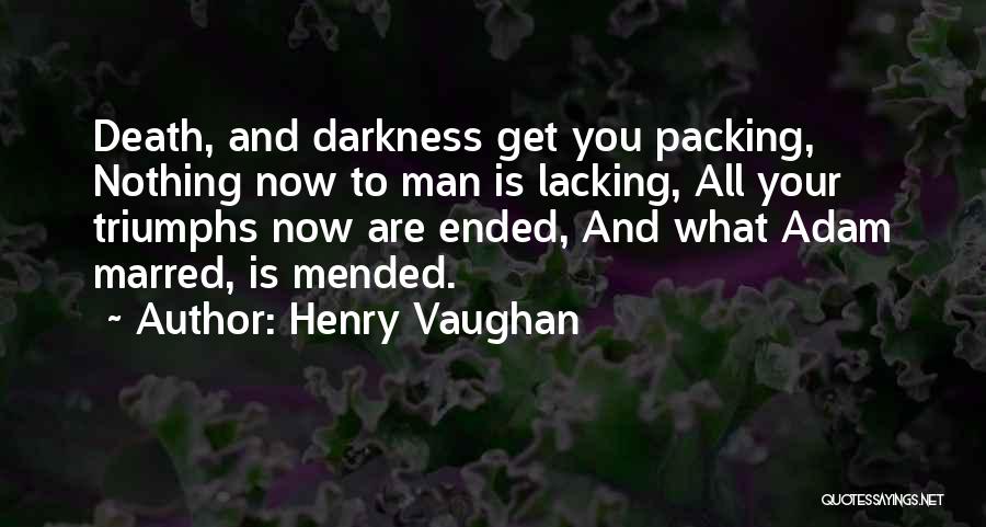 Get Packing Quotes By Henry Vaughan