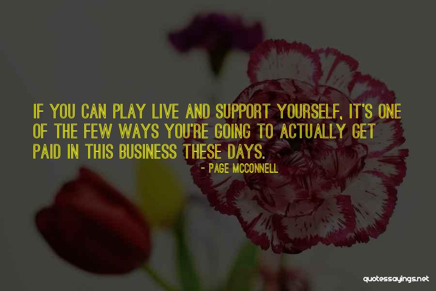 Get Paid Quotes By Page McConnell Get Paid Quotes By Page McConnell