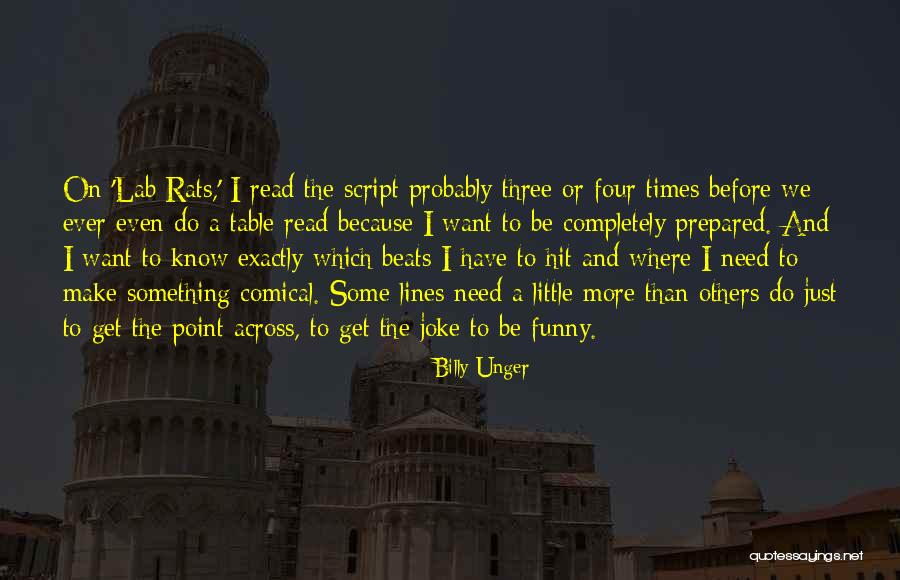Get Prepared Quotes By Billy Unger Get Prepared Quotes By Billy Unger