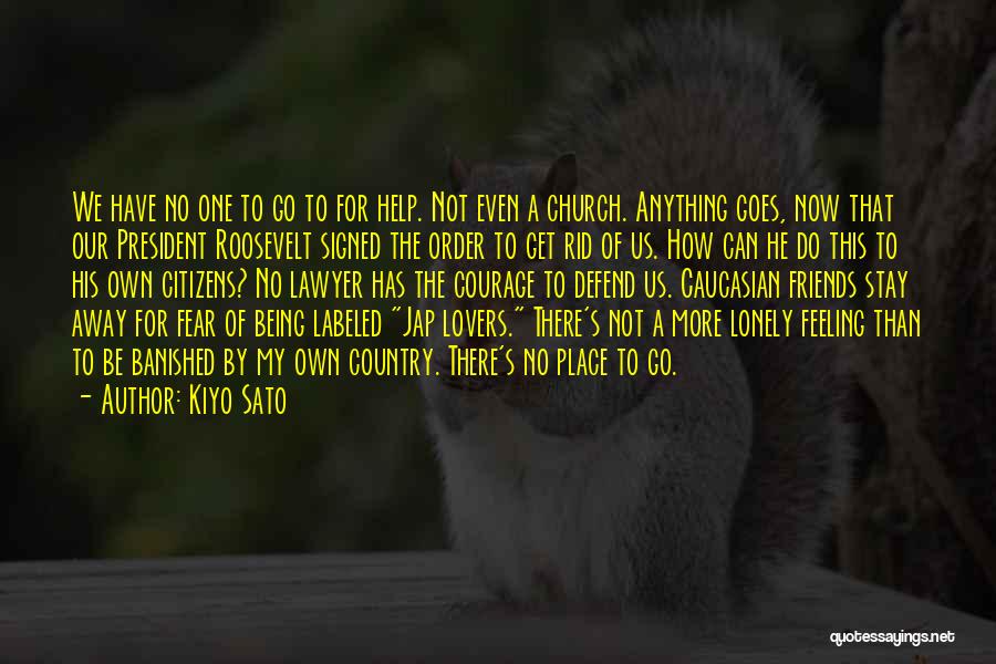 Get Rid Of Fear Quotes By Kiyo Sato