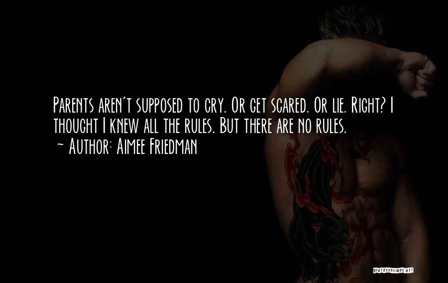Get Scared Quotes By Aimee Friedman