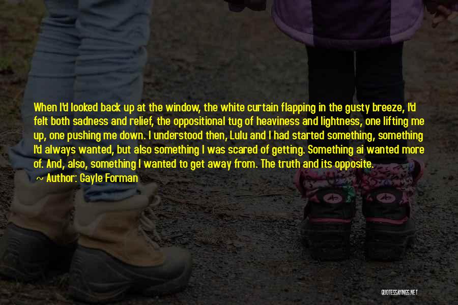 Get Scared Quotes By Gayle Forman