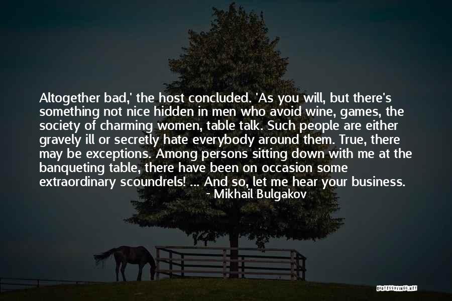 Get Table Talk Quotes By Mikhail Bulgakov Get Table Talk Quotes By Mikhail Bulgakov