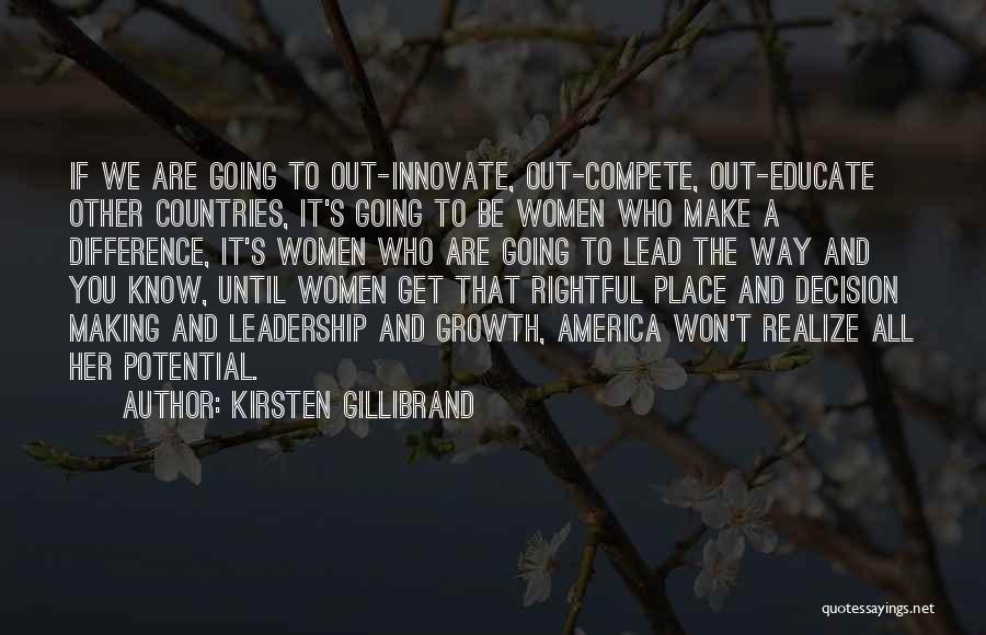 Get The Lead Out Quotes By Kirsten Gillibrand