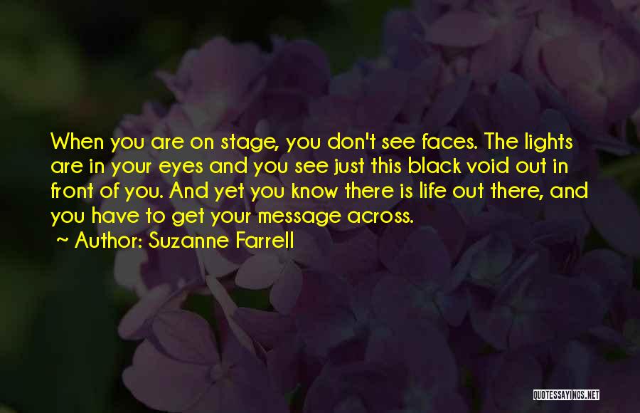Get The Message Across Quotes By Suzanne Farrell