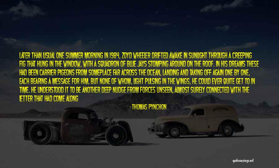 Get The Message Across Quotes By Thomas Pynchon