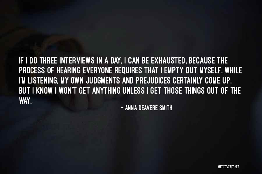 Get Three Quotes By Anna Deavere Smith