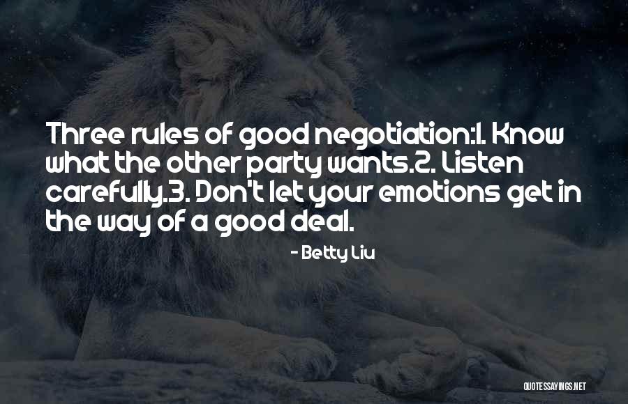 Get Three Quotes By Betty Liu Get Three Quotes By Betty Liu
