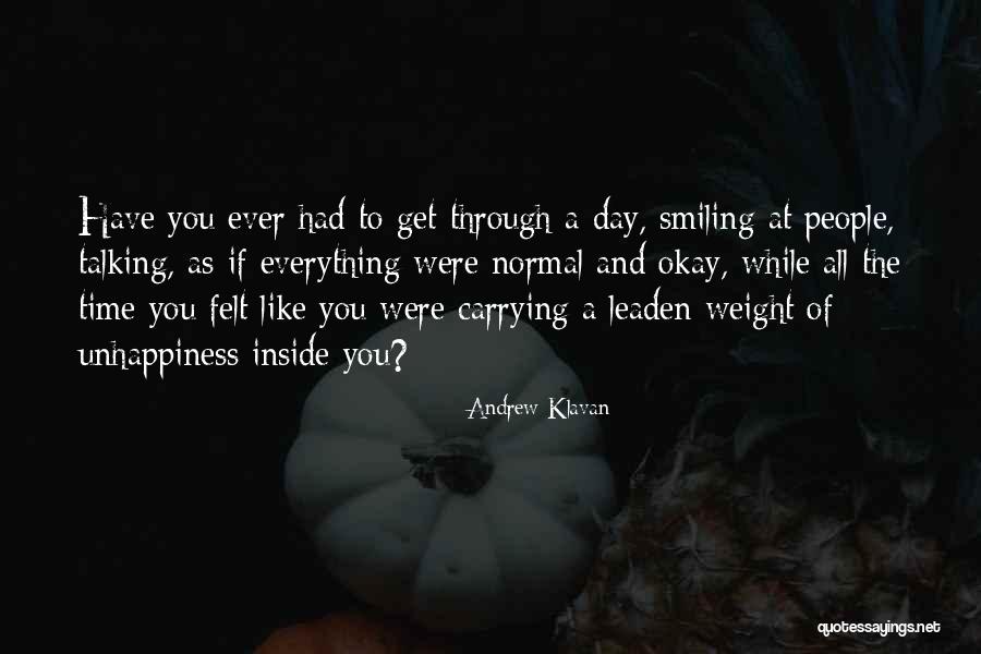 Get Through The Day Quotes By Andrew Klavan