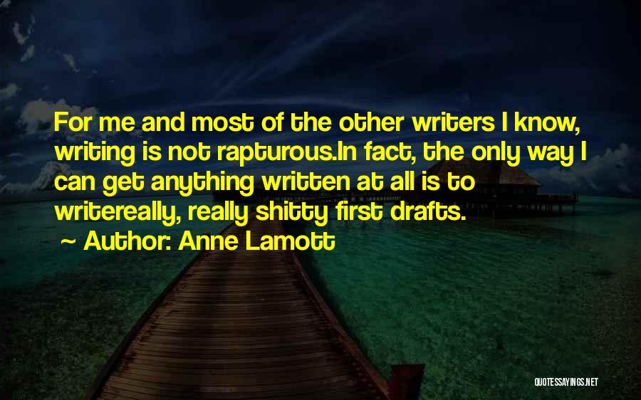 Get To Know Me First Quotes By Anne Lamott