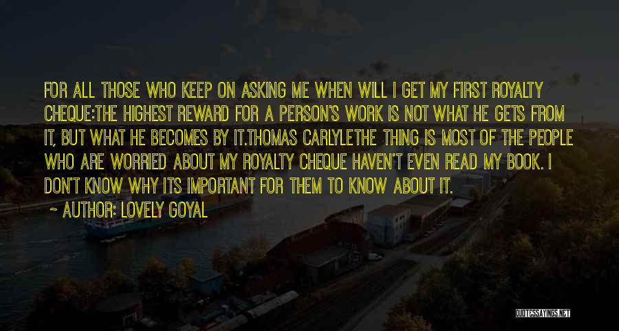 Get To Know Me First Quotes By Lovely Goyal