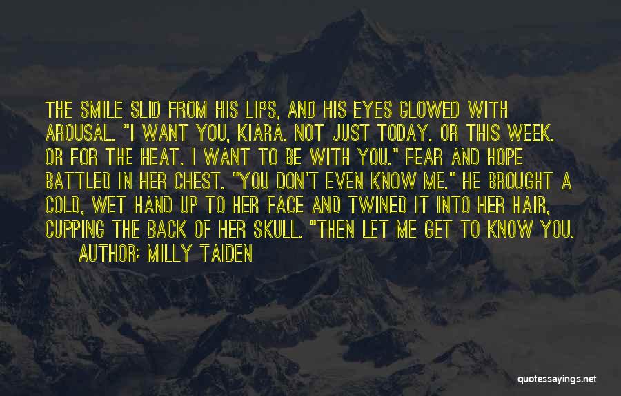 Get To Know Me Quotes By Milly Taiden