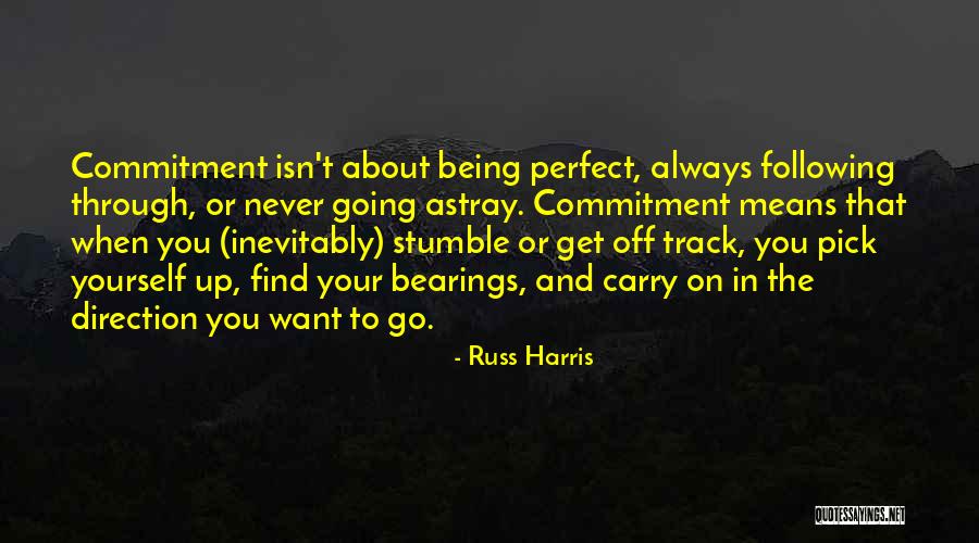 Get Up And Carry On Quotes By Russ Harris