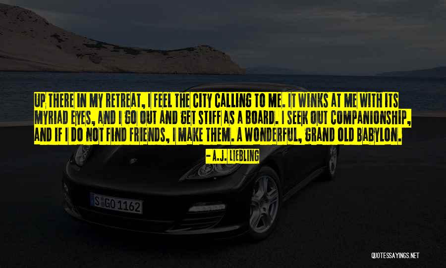 Get Up And Go Get It Quotes By A.J. Liebling Get Up And Go Get It Quotes By A.J. Liebling