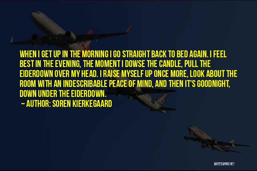 Get Up And Go Get It Quotes By Soren Kierkegaard