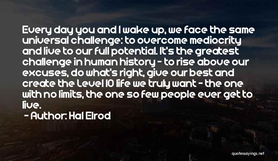 Get Up And Rise Quotes By Hal Elrod