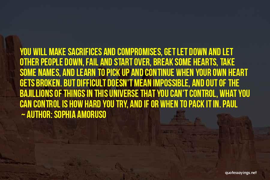 Get Up And Try Quotes By Sophia Amoruso