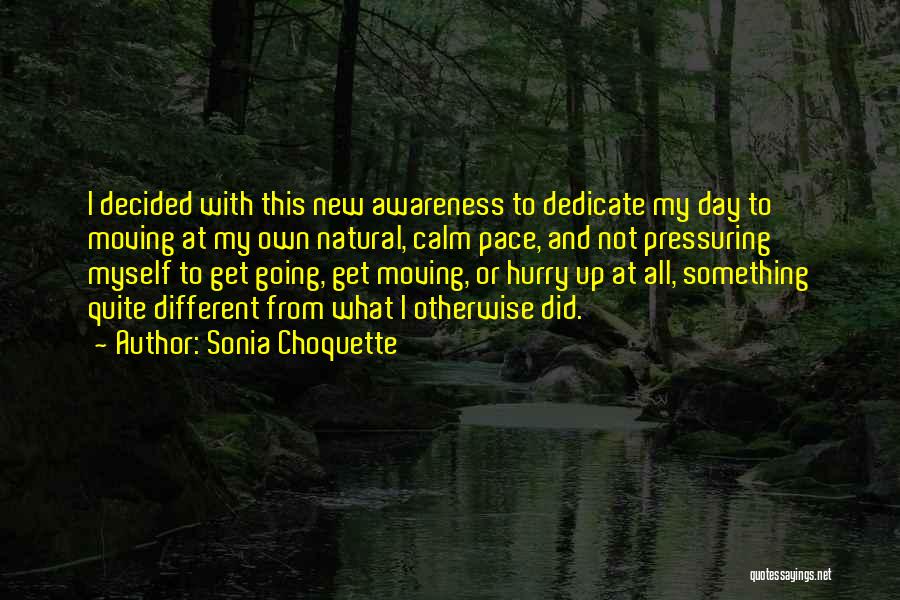 Get Up Get Moving Quotes By Sonia Choquette