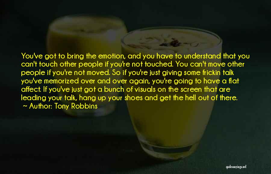 Get Up Move On Quotes By Tony Robbins