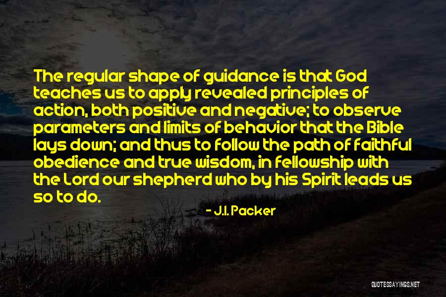 Get Well Bible Quotes By J.I. Packer