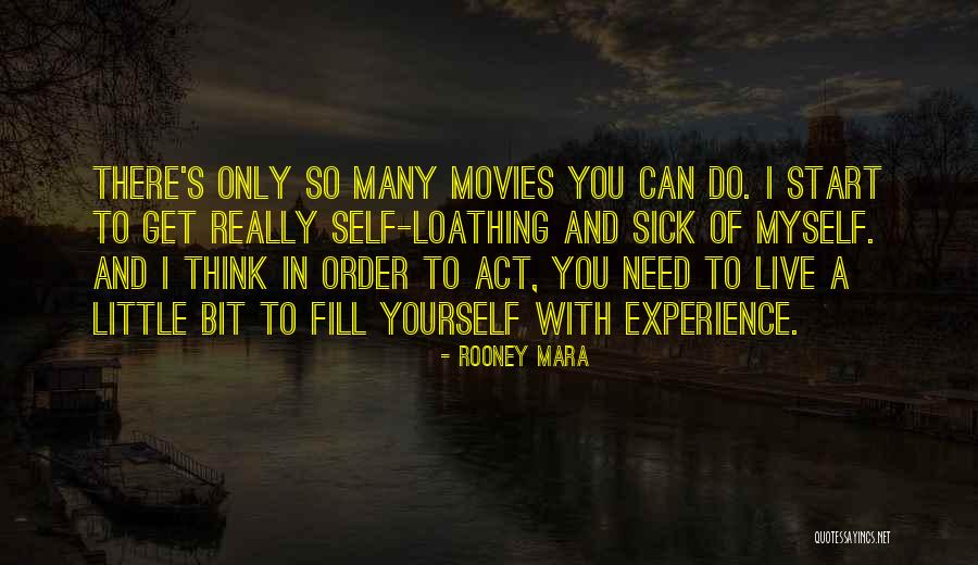 Get You Thinking Quotes By Rooney Mara