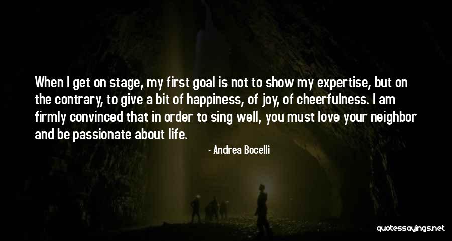 Get Your Life In Order Quotes By Andrea Bocelli Get Your Life In Order Quotes By Andrea Bocelli