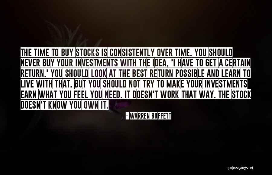 Get Your Own Ideas Quotes By Warren Buffett