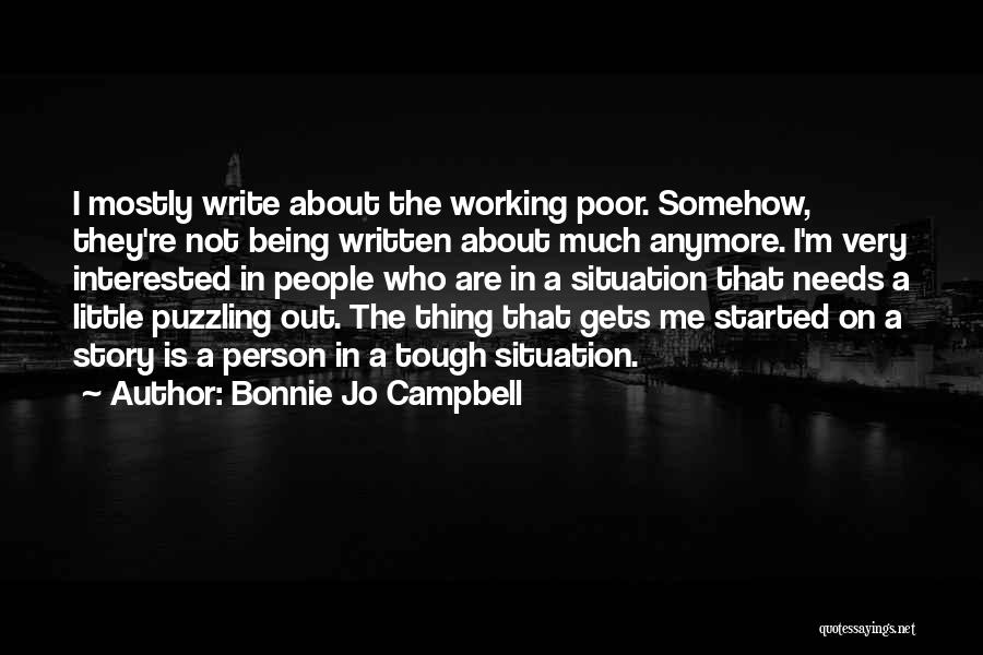 Gets Tough Quotes By Bonnie Jo Campbell