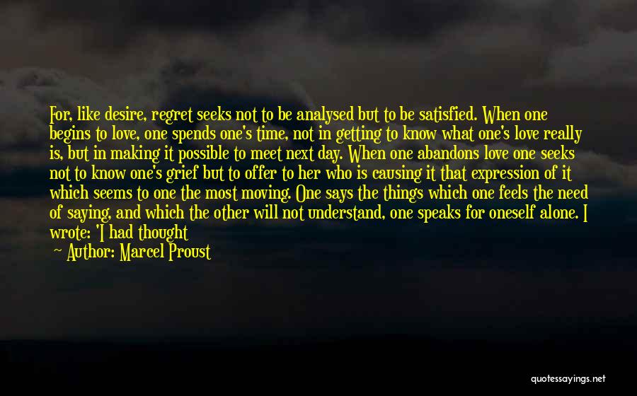 Getting Affected Quotes By Marcel Proust