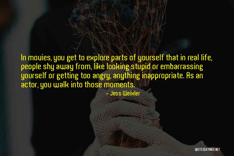 Getting Away From Life Quotes By Jess Weixler Getting Away From Life Quotes By Jess Weixler